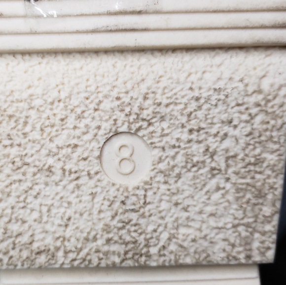 Natural Reflections "Constance" Tan Open-toed Wedge Mules Size 8. (SL2) - Picture 10 of 10